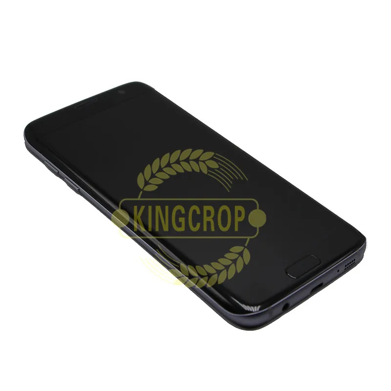 ЖК дисплей с рамкой для SAMSUNG GALAXY S7 EDGE G935 G935F сенсорный экран дигитайзером в сборе