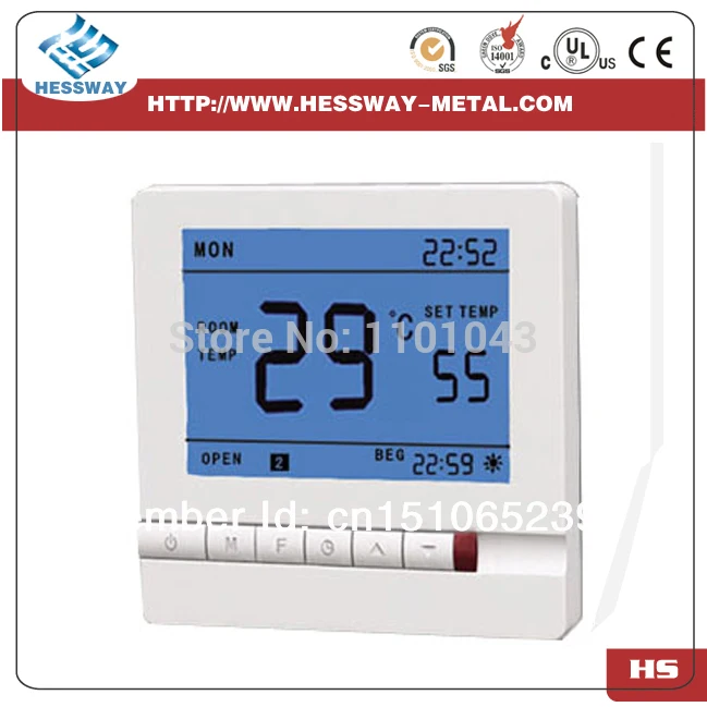 LCD Digital Heating Thermostat  Programmable Therm...