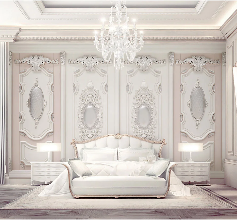 Us 10 44 42 Off Bacaz 8d Jade Texture Emboss Pink Parget Silk Wallpaper Mural For Bedroom Sofa Background 3d Photo Mural Wall Paper Wall Decor In