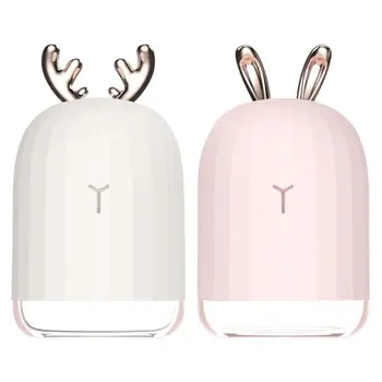 

Cute Deer Mini 220ml Air Humidifier Kit USB Aroma Essential Oil Diffuser