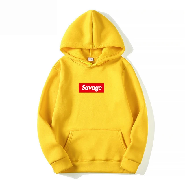 Men Savage Hoodie, Suprem Clothing, Hoodie Parody, Hoodie Suprem