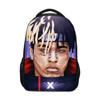 

New Xxxtentacion School Bags For Teenage Boys School Backpacks Children Laptop Backpack Shoulder Bag Kids Mochila Infantil Gift