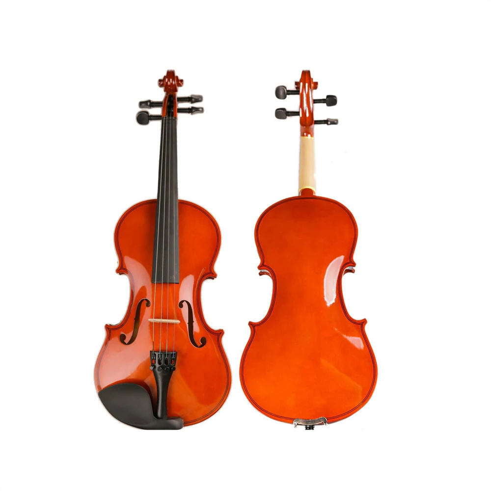 

Professional Handmade Wooden 4/4 Violin Lacquer Light Fiddle 4-String Instrument Maple Solid Wooden Both TL-VP01A