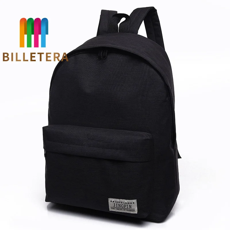 

BILLETERA Men Women Backpack College Students School Bags Boy Girls Laptop Travel Backpacks