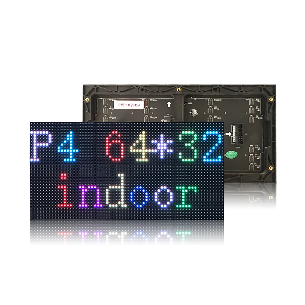 P4 SMD2121 RGB полноцветный светодиодный модуль дисплея ная панель 1/16 сканирование