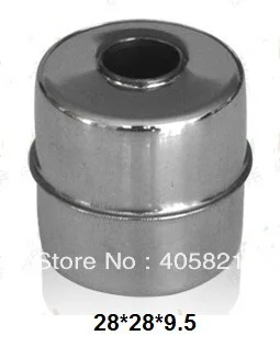 

28*28*9.5 Stainless Steel Magnetic Float Switch Ball,Float Switch Parts ,Water Tank level senor ball