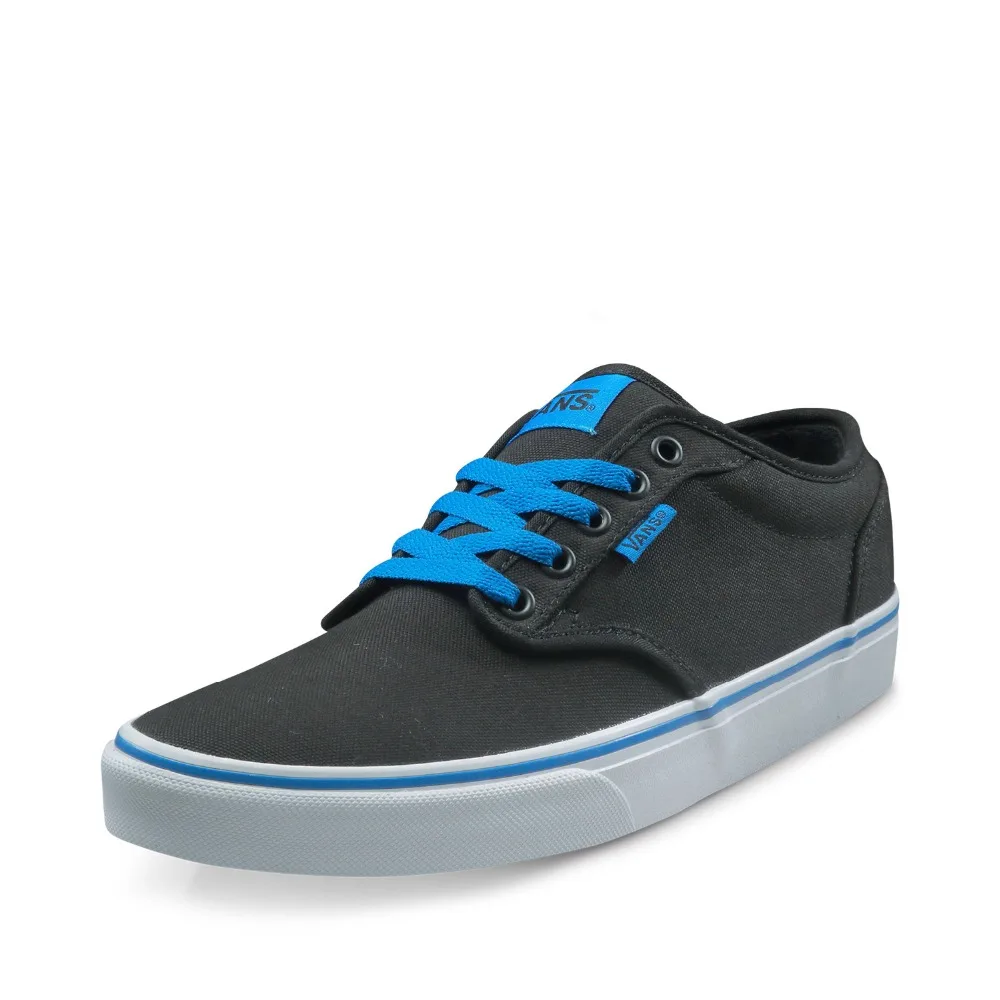 blue low top vans