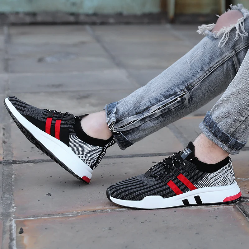 

New Style Men Jogging Walking Sneakers Men's Outdoor Athletic Running Shoes Breathable Sport Shoes For Men Male Trainers 2019