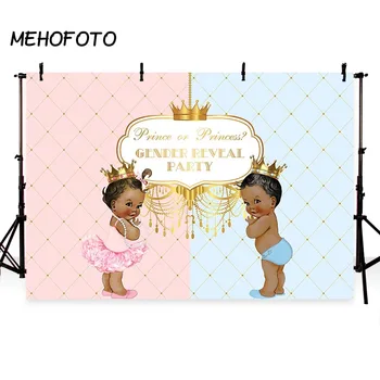 

MEHOFOTO background photography Baby Shower Photo Backgroud Crown Princess Newborn Birthday Party Decoration photo background