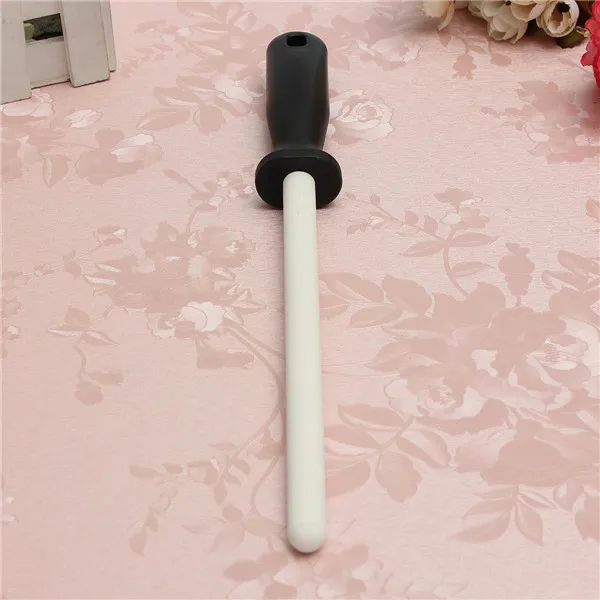 

whetstone Aluminium Oxide Rod Knife Sharpener with ABS Handle Sharpening for Chefs Steel Knives Kitchen Assistant Helper