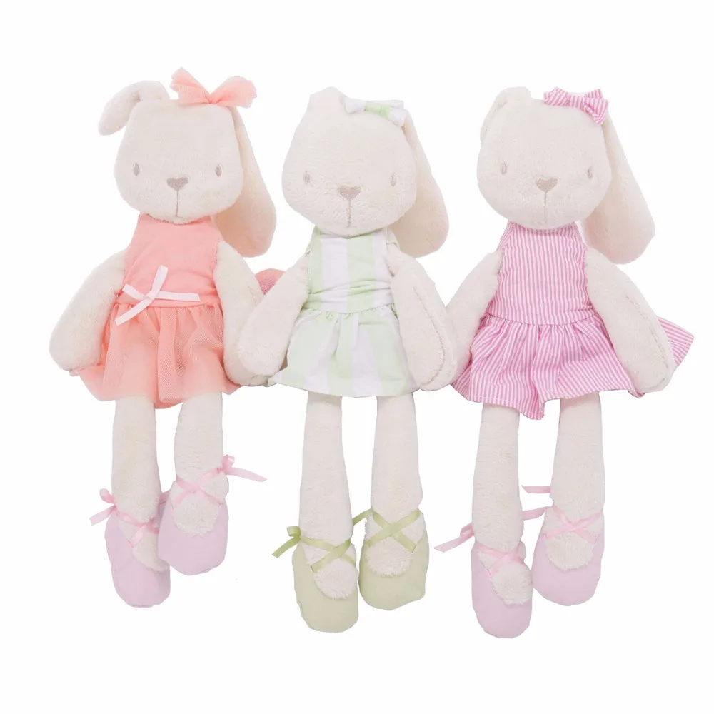 Стиль плюшевые мягкие милые игрушки с кроликом для младенцев удобные куклы для детей день рождения хороший подарок