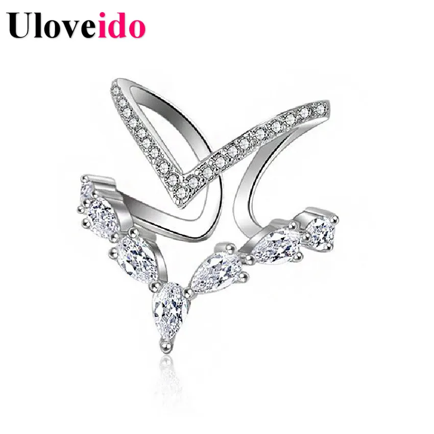 uloveido adjustable wedding ring silver women rings 2017 sale big love ring bague femme jewellery wholesale 15off jz157 - Wedding Rings On Sale uloveido adjustable wedding ring silver women rings 2017 sale big love ring bague femme jewellery wholesale 15off jz157 - Wedding Rings On Sale