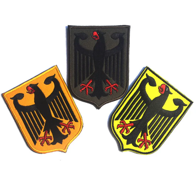 

GERMAN EAGLE COAT ARMS GERMANY PATCH DEUTSCHLAND COUNTRY FLAG TACTICAL BADGE PATCH For Backpack jacket