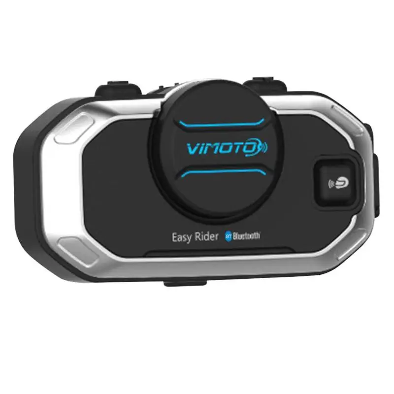 Беспроводная стереогарнитура Vimoto V8 для мотоциклетного шлема 850 мАч GPS радио Bluetooth