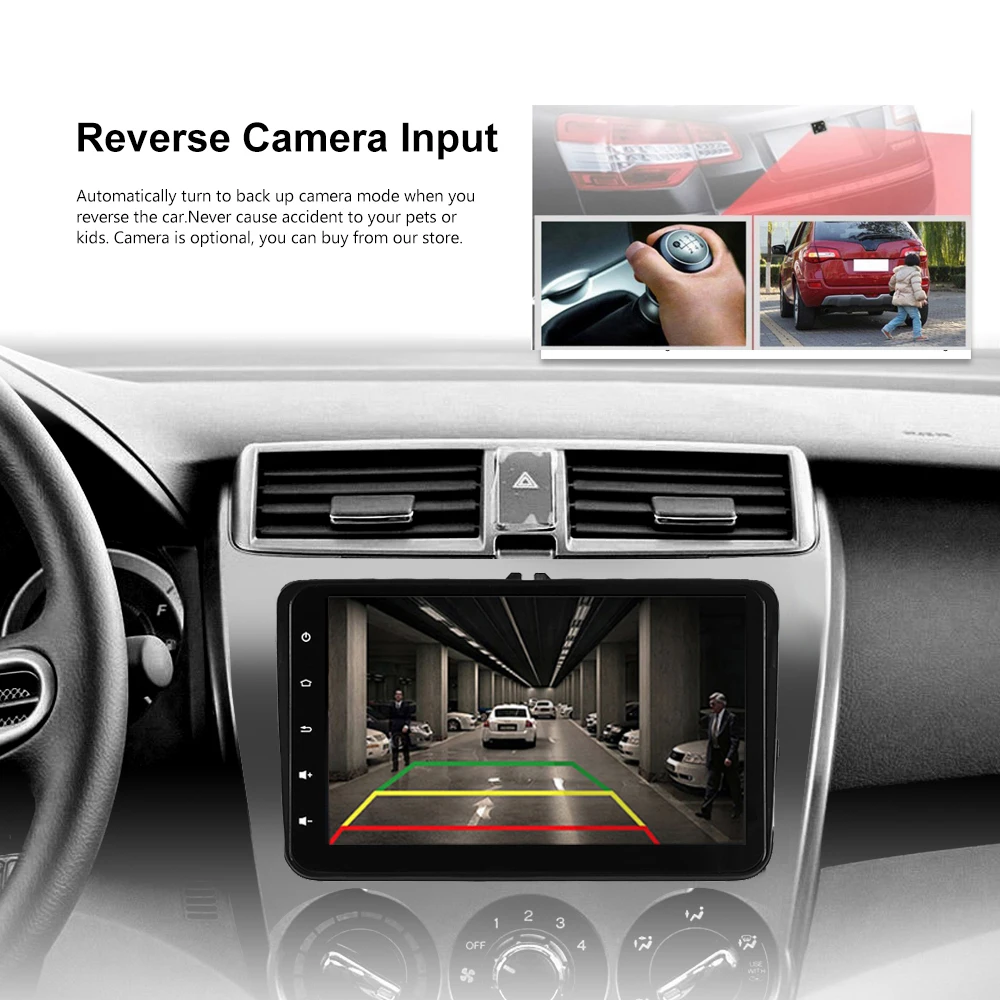 Excellent S8 Panlelo 8 Inch For Volkswagen Android 8 Car Stereo 2 Din Multimedia Player Music Video 1080P GPS Navigation Auto Radio AM/FM 4