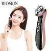 BIOSKIN-appareil de beauté par électroporation RF LED, thérapie à la lumière Photon, Anti-rides, chargeur USB, dispositif de soin de la peau du visage ► Photo 2/6