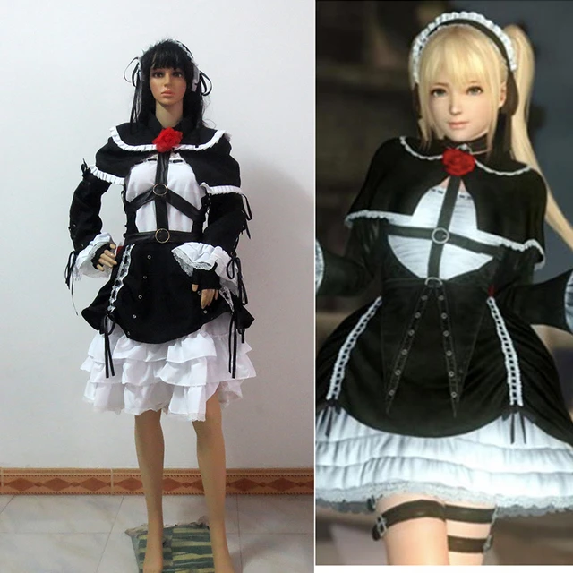 Game Dead or Alive 5 Marie Rose Cosplay Shoes Anime Party Boots Custom –  SBluuCosplay