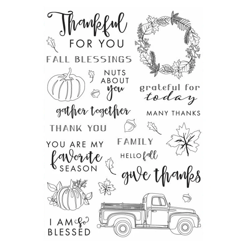 

Farm/garland Transparent Clear Silicone Stamp/Seal for DIY scrapbooking/photo album Decorative clear stamp