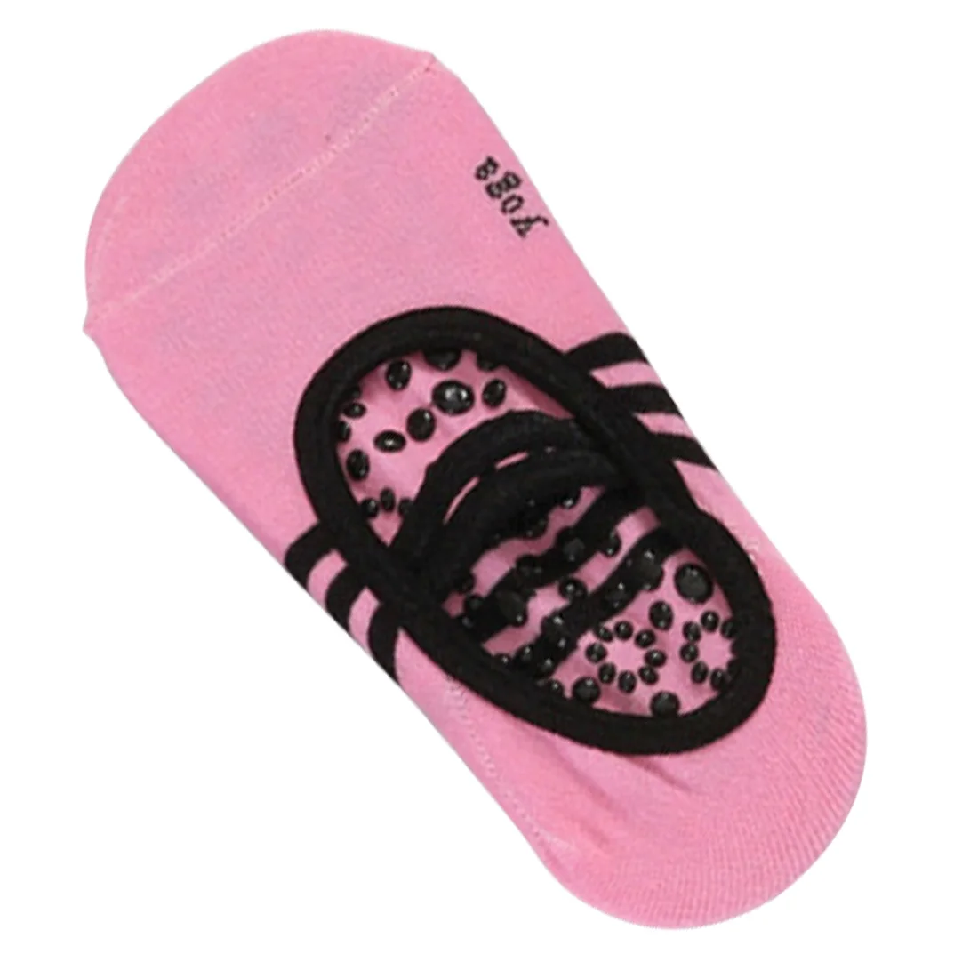 Лидер продаж; 1 пара; тапочки для йоги; женские нескользящие хлопковые носки для велоспорта; женские носки для пилатеса; носки для балета; защита каблука; носки для йоги и танцев - Цвет: Pink