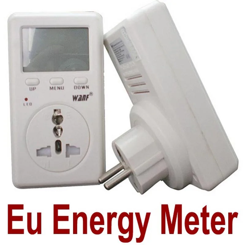 digital watt meter Power Meter AC WATT Power Energy kwh EU Voltage