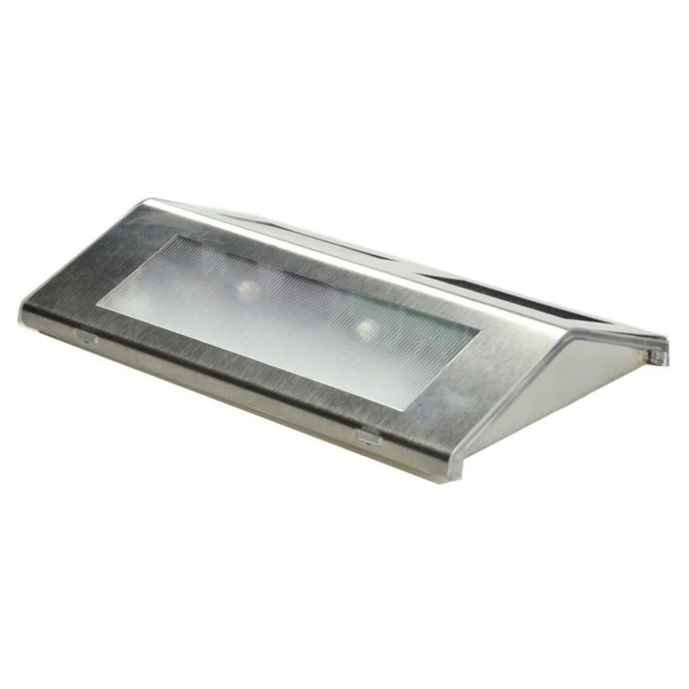

LED Stainless Steel Solar Staircase Lamp Solar Decorative Lamp Solar Fence Durable Courtyard Wall Lamp
