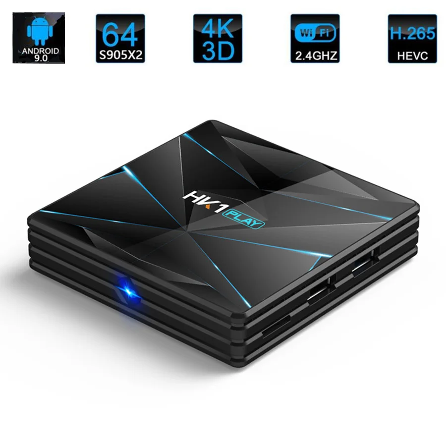 Smart tv Box Android 9,0 4g 32 gb телеприставка Amlogic S905 X2 2,4G/5G двойной WiFi USB3.0 BT4.2 поддержка 4K H.265 медиаплеер