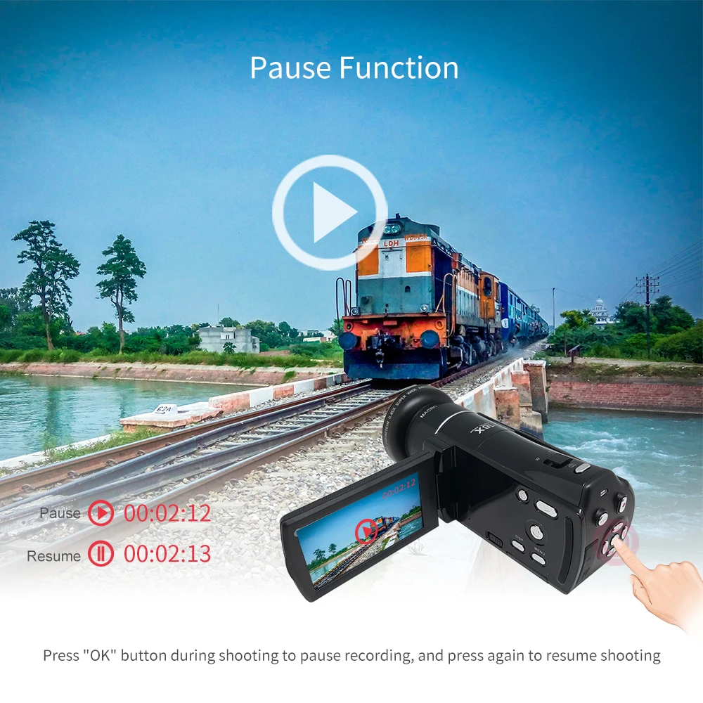 Ordro цифрового видео Камера hdv-v7 1080 P 30fps FHD видеокамера с Широкий формат объектив и микро объектив Комплект Дистанционное управление HDMI Выход