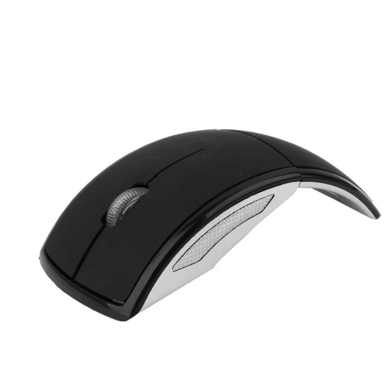 

Landas USB 2.4G Ergonomics Wireless Folding Mouse For Laptop PC Computer Mouse Foldable Mice Optical Mause For Windows XP 7 8 10