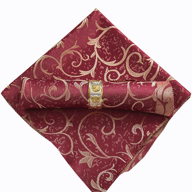 personalized napkins wedding table decorative cloth napkins fabric hot