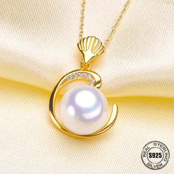 

Simple Fashion Moon Design Micro Inlay Zircon Sterling Silvery Pendant Clasps,Jewelry Findings DIY Jewely Parts Accessories