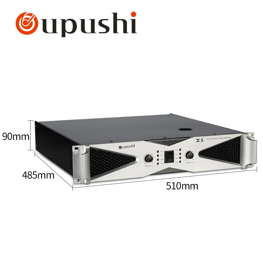 OUPUSHI X5 2*550w amp 8ohm караоке усилитель профессиональный производительности сцены|karaoke