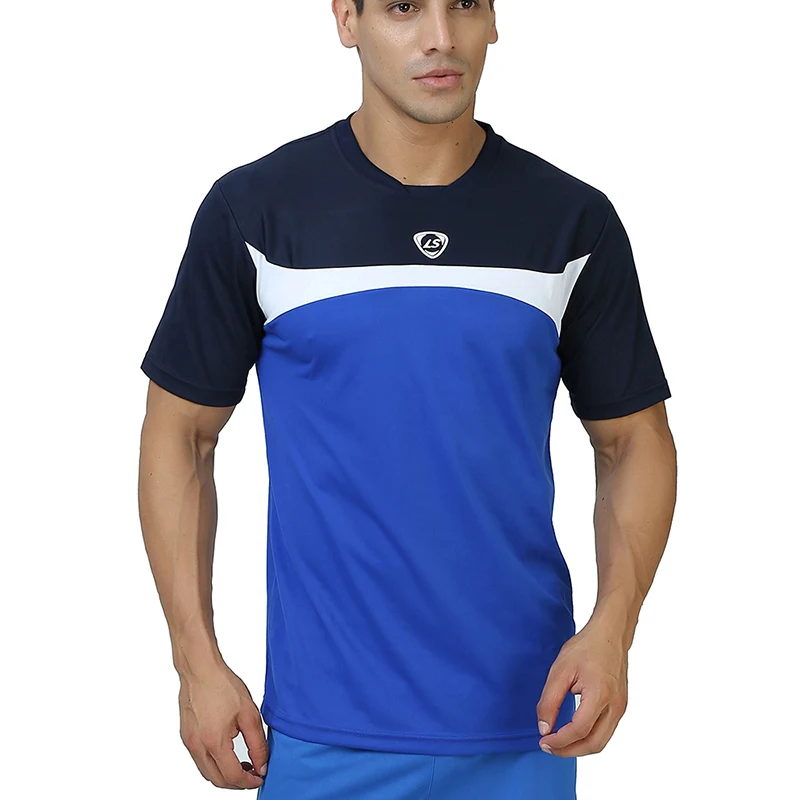 

New Men's T shirts Quick Dry Fitness Running T shirts Men Solid Short Sleeve Gym Sport Top Tee Clothing Men's Sportswear workout