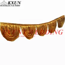 20 цветов блесток Swag драпировка подзор для свадебного фона стола плинтус украшения