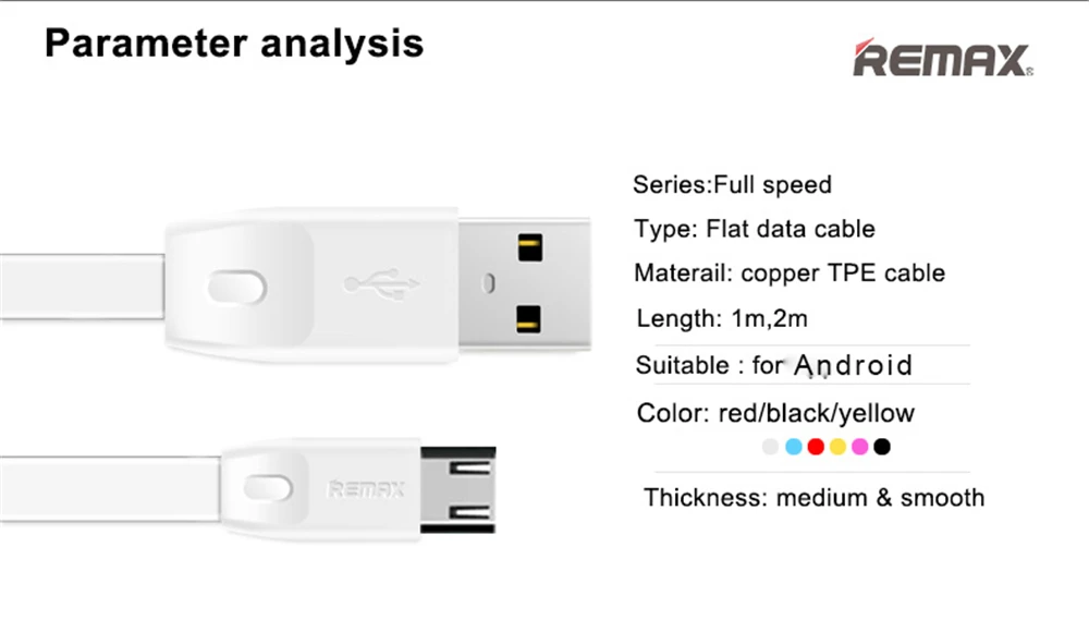 Remax 1 м 2 м Micro USB кабель для передачи данных для huawei P8 Mate7 Mate8 samsung S6 S7 Note4 Redmi 4 5 6 Быстрая Зарядка телефона Android USB кабель