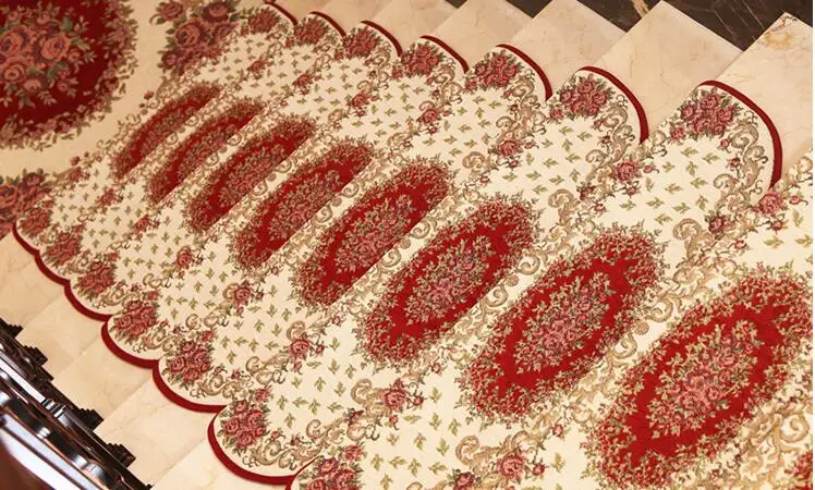 8pcs European Stair setpping Carpet Sets non-slip Stair trend Mats Step Rug for Stair 25*75cm fit for 25cm width Stair pad mat 8pcs European Stair setpping Carpet Sets non-slip Stair trend Mats Step Rug for Stair 25*75cm fit for 25cm width Stair pad mat