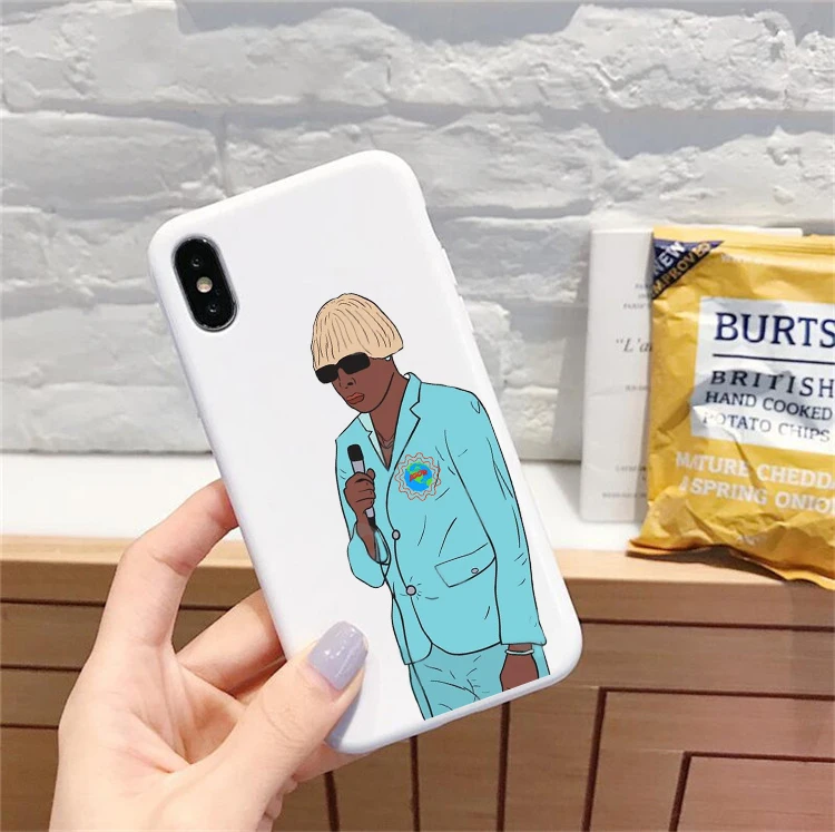Tyler, The Creator- IGOR Colored soft silicone phone case for iphone 6 6s 6plus 7 7plus 8 8plus XR XS XSMAX 11 pro - Цвет: BHSR-21935