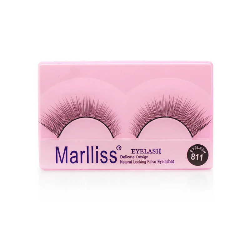 Eyemix 811-816 натуральные накладные ресницы для наращивания полные толстые повторное