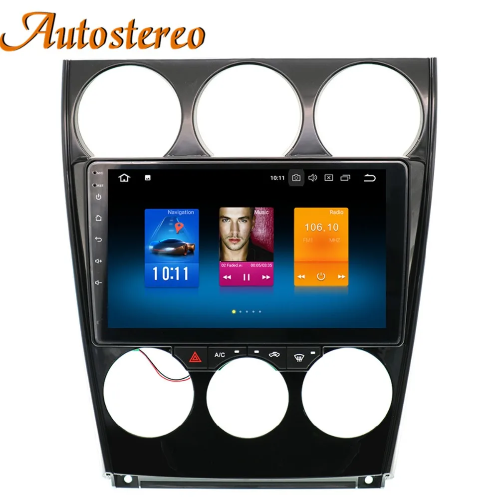 Clearance Android 8 Car GPS navigation autostereo for Mazda6 Mazda 6 2002-2008 Console multimedia system auto radio tape recorder headunit 4
