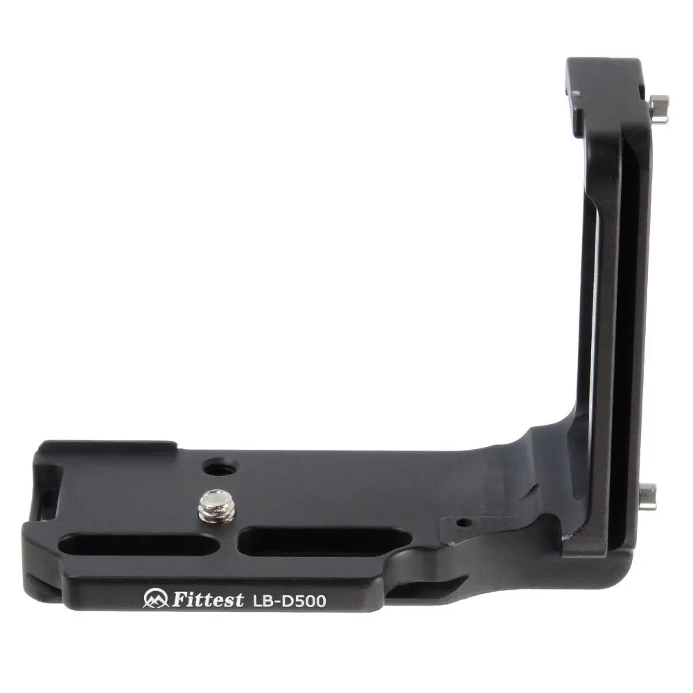 

Vertical Quick Release QR L Plate Bracket Hand Handle Grip for Nikon D500 DSLR Camera