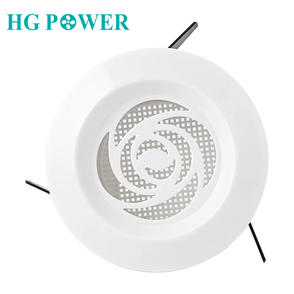 Plastic Air Vent Extract Valve Grille Round Ventilation Grill Diffuser Ducting Ventilation Cover for Bathroom Kitchen Toilet new