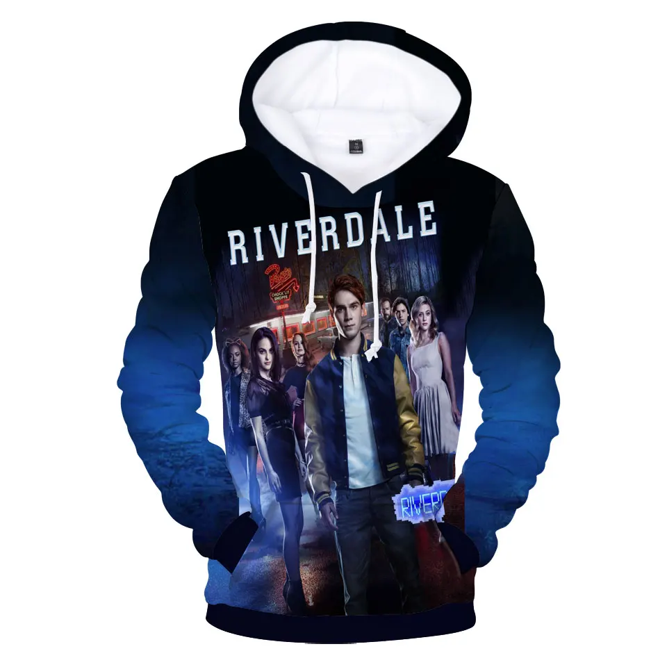 Riverdale 3D Hot Hoodies Men/women Harajuku Fashion Hip Hop 3D Print Men's Hoodies And Sweatshirt Riverdale Clothes