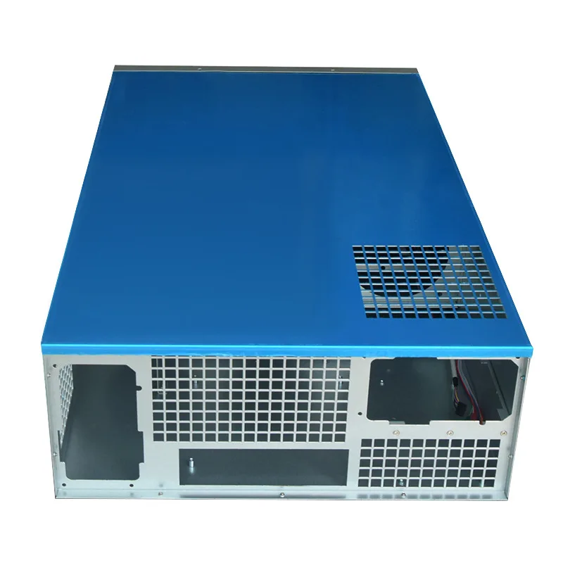 19Inch Rackmount Crypto Coin Case Mining Rig Frame GPU Holder USB Miner Panel Computer Case Sever Mechine Chassis RX 480 570 580
