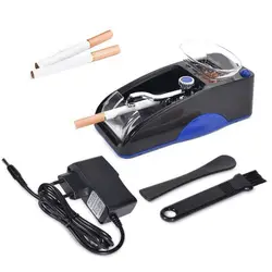 Электрические сигареты ролика автоматический инжектор Портативный дома Табак чайник станок устройства сигареты инструмент челнока