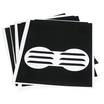 

3D 5D Carbon Fiber Matte Black Console Vinyl Wrap Kit For Tesla Model 3 Protector Film Car Styling Protection