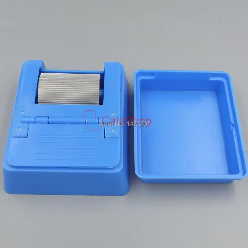 1 pcs / Lot Blue Plastic DIY Leather Speedy Edge Finisher Top Edge Dye