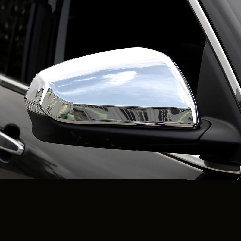 

High Quality ABS Chrome Rearview Mirror & Covers Rain Eyebrow For Chevrolet Equinox 2017 2018 ACA015