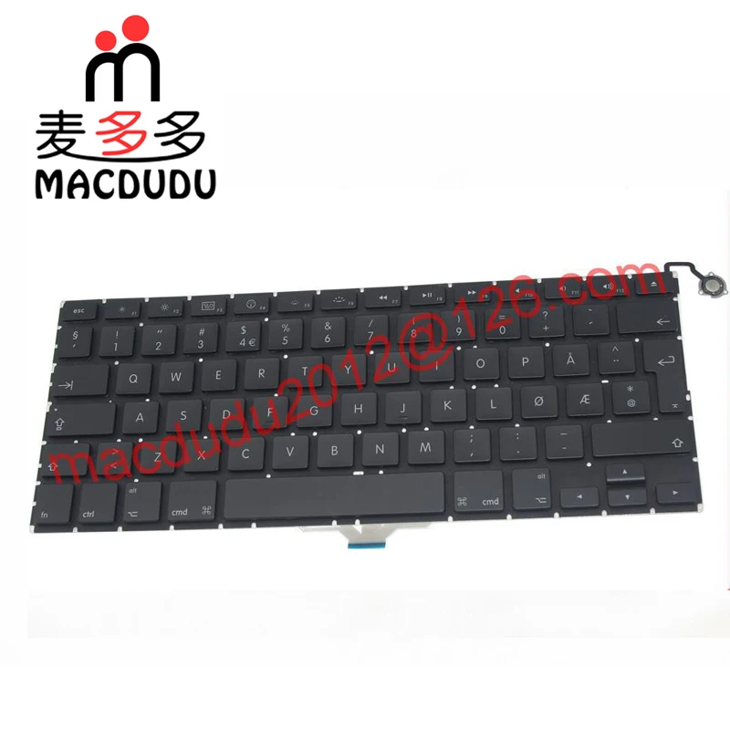 Тестированная Дания клавиатура для Macbook Air 13 3 &quotA1237 A1304 MB003 MB233 MB234 | Компьютеры и