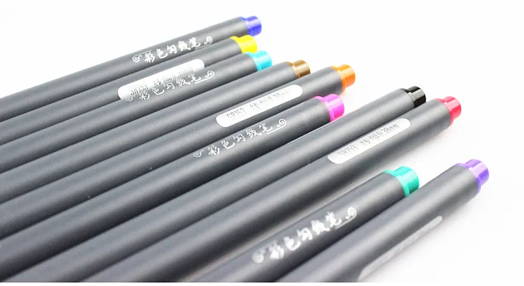 10 цветов extreme fine Liner гелевая ручка мультфильм рисунок эскиз ручки 0.38 мм микрон СИБ Скрапбукинг канцелярские школьные принадлежности fb954