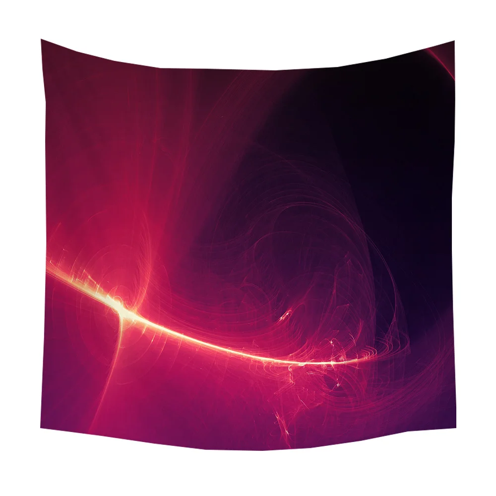 Boniu психоделический гобелен линия/Галактический напечатанный настенный красочный художественный ковер из космоса декоративный гобелен для гостиной - Цвет: TA059-6