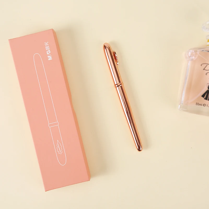 M& G металлическая ручка для студентов с чернилами ручка для каллиграфии Подарочная коробка для взрослых офисная ручка